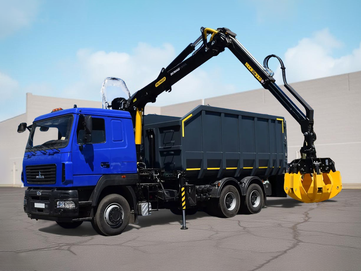 Ломовоз ВЕЛМАШ VM10L74M на шасси МАЗ 631228-8575-012
