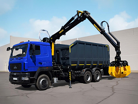 Ломовоз ВЕЛМАШ VM10L74M на шасси МАЗ 631228-8575-012